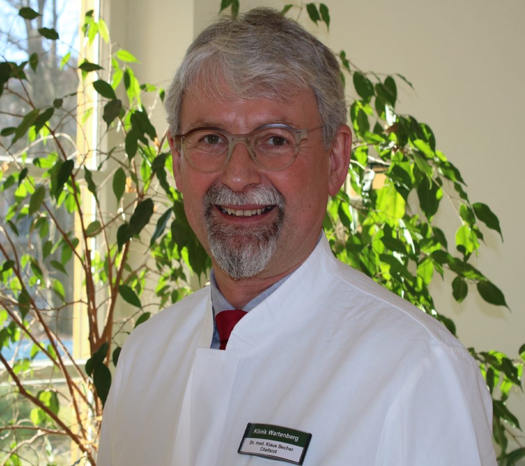 Foto unseres Chefarztes der Geriatrie Herr Dr. Becher.