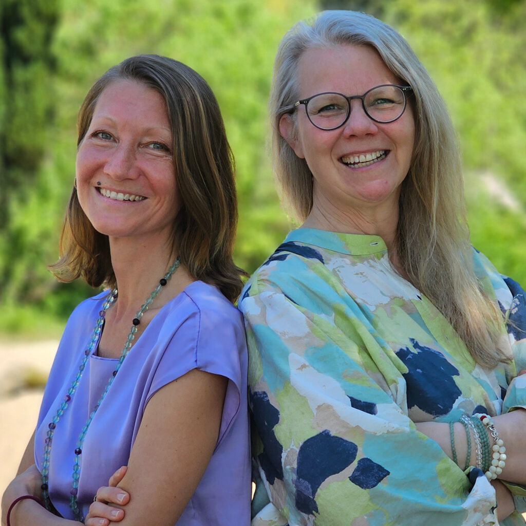 Portrait von Britta Jörg und Kirstin Lütgen