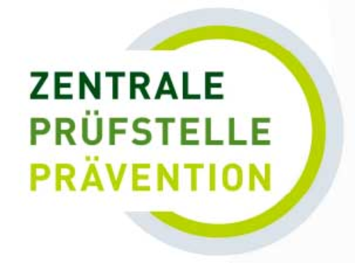 Logo der Zentralen Prüfstelle Prävention (ZPP)